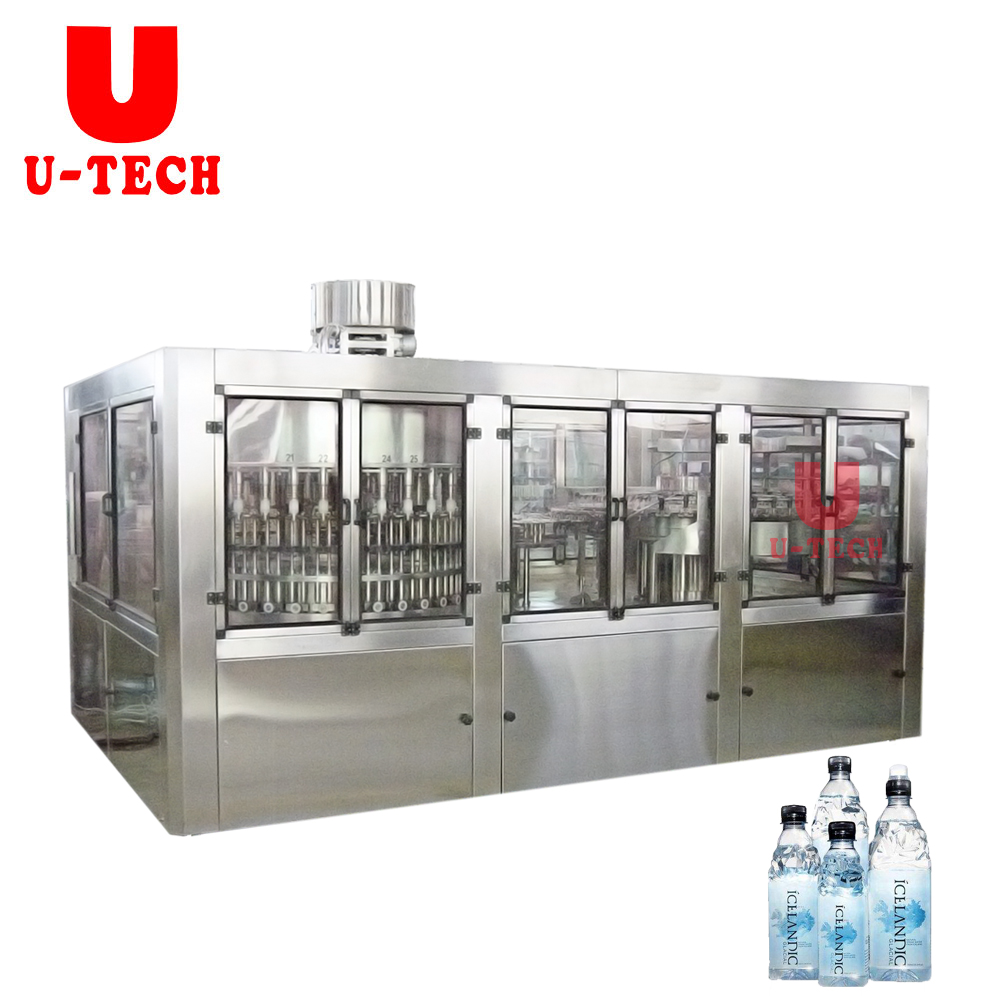 15000BPH Automatic Small Bottle Mineral Water Washing Filling Capping Machine Price