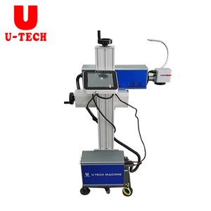 Electric Conduit Pipes 30W 50 Watt Pet Tag Engraving Engine Oil Pot Fiber Laser Marking Printing Machine